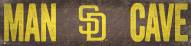 San Diego Padres 6" x 24" Man Cave Sign