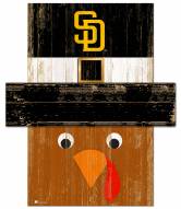 San Diego Padres 6" x 5" Turkey Head