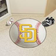 San Diego Padres Baseball Rug