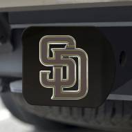 San Diego Padres Black Color Hitch Cover