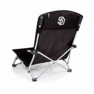 San Diego Padres Black Tranquility Beach Chair