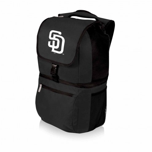 San Diego Padres Black Zuma Cooler Backpack
