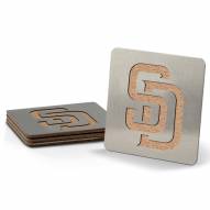 San Diego Padres Boasters Stainless Steel Coasters - Set of 4