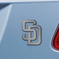 San Diego Padres Chrome Metal Car Emblem