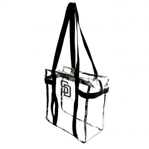 San Diego Padres Clear Tote Along