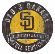 San Diego Padres Dad's Garage Sign