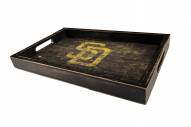 San Diego Padres Distressed Team Color Tray