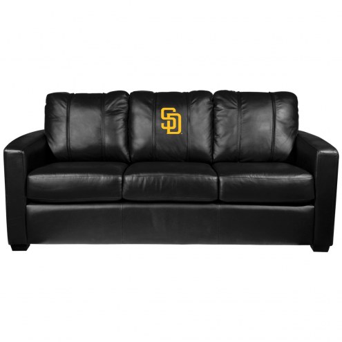 San Diego Padres XZipit Silver Sofa