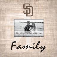San Diego Padres Family Picture Frame