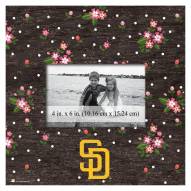 San Diego Padres Floral 10" x 10" Picture Frame