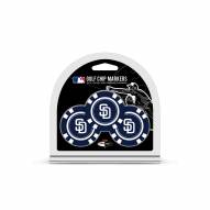 San Diego Padres Golf Chip Ball Markers