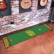San Diego Padres Golf Putting Green Mat