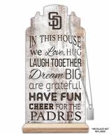 San Diego Padres In This House Mask Holder