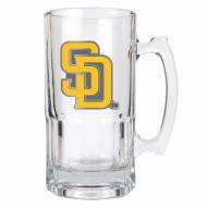 San Diego Padres MLB 1 Liter Glass Macho Mug