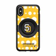 San Diego Padres OtterBox Symmetry Polka Dot PopSocket iPhone Case