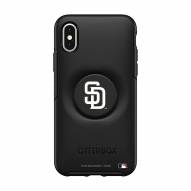 San Diego Padres OtterBox Symmetry PopSocket iPhone Case