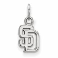 San Diego Padres Sterling Silver Extra Small Pendant