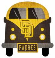 San Diego Padres Team Bus Sign