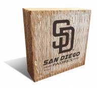 San Diego Padres Team Logo Block