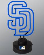 San Diego Padres Team Logo Neon Lamp