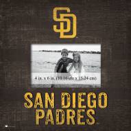 San Diego Padres Team Name 10" x 10" Picture Frame