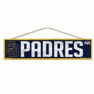 San Diego Padres Wood Avenue Sign