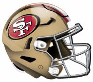 San Francisco 49ers 12" Helmet Sign
