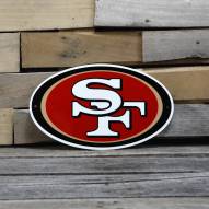 San Francisco 49ers 12" Steel Logo Sign