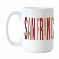 San Francisco 49ers 15 oz. Spirit Sublimated Mug