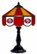 San Francisco 49ers 21" Glass Table Lamp