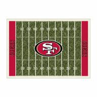 San Francisco 49Ers 4' x 6' NFL Home Field Area Rug