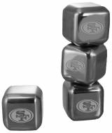 San Francisco 49ers 6 Pack Stainless Steel Ice Cube Set