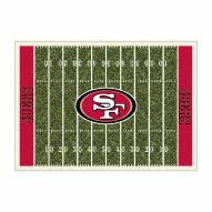 San Francisco 49Ers 6' x 8' NFL Home Field Area Rug