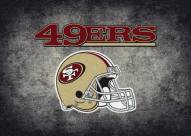 San Francisco 49Ers 8' x 11' NFL Distressed Area Rug