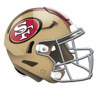 San Francisco 49ers Authentic Helmet Cutout Sign