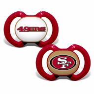 San Francisco 49ers Baby Pacifier 2-Pack