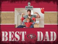 San Francisco 49ers Best Dad Clip Frame