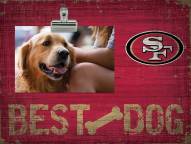 San Francisco 49ers Best Dog Clip Frame