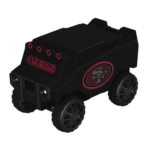 San Francisco 49ers Blackout Remote Control Rover Cooler