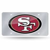 San Francisco 49ers Bling License Plate