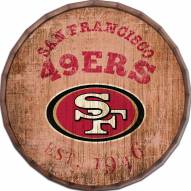 San Francisco 49ers Established Date 24" Barrel Top