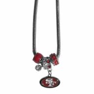 San Francisco 49ers Euro Bead Necklace