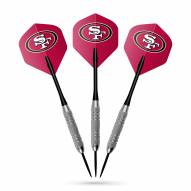 San Francisco 49ers Fan's Choice Dart & Flight Set