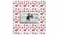 San Francisco 49ers Floral Pattern 10" x 10" Picture Frame