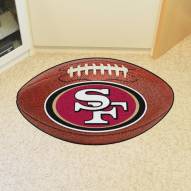 San Francisco 49ers Football Floor Mat
