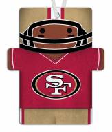 San Francisco 49ers Football Player Ornament