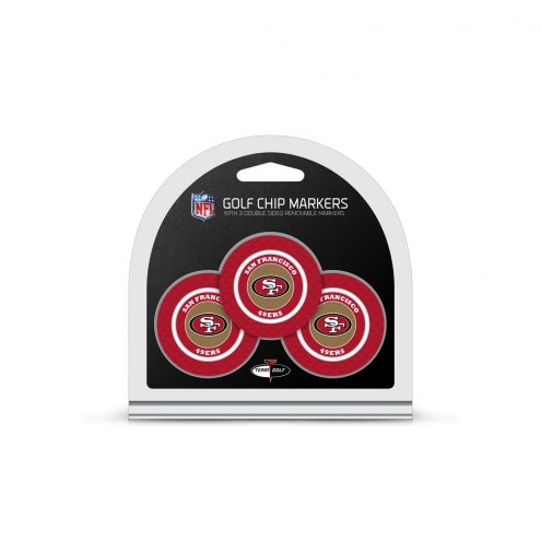 San Francisco 49ers Golf Chip Ball Markers