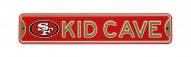 San Francisco 49ers Kid Cave Street Sign