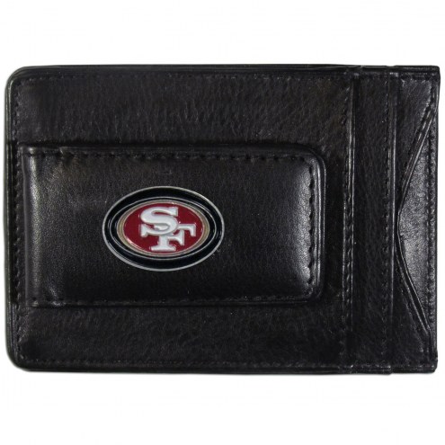 San Francisco 49ers Leather Cash & Cardholder