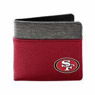 San Francisco 49ers Pebble Bi-Fold Wallet